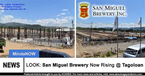 san miguel corporation cagayan de oro|LOOK: San Miguel Brewery Now Rising @ Tagoloan .